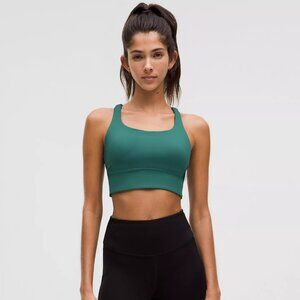 lululemon Energy Longline Bra  Medium Support, B–D Cups, size 10